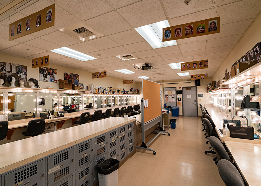 Theater Makeup Room